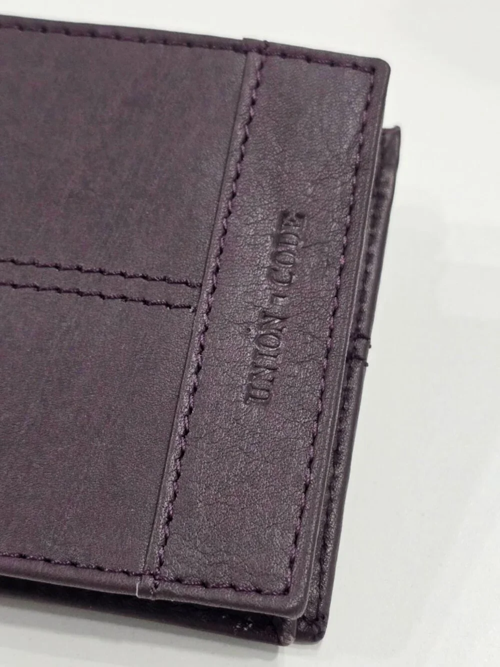 Union Code ✦ Men’s Bifold Wallet ✦ Genuine Leather RFID Brown NWT Gift Box